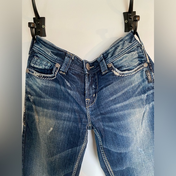 Silver Aiko Bootcut Jeans - Picture 2 of 7